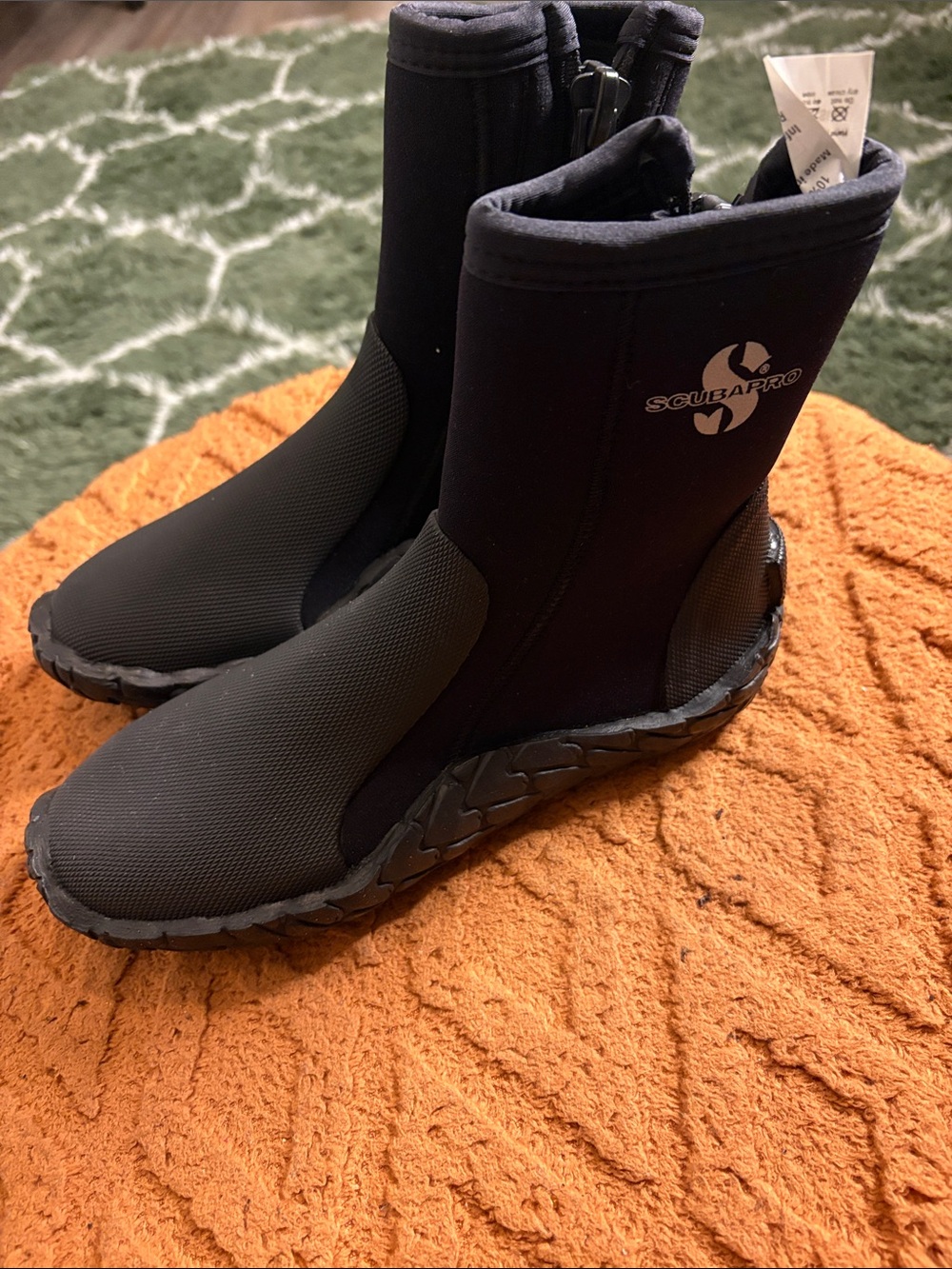 Scubapro Women's Black Dive Boots - Neoprene Ankle Booties